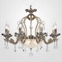 Подвесная люстра Eurosvet Venezuela 22585/8+3 античная бронза. Фото №1