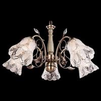 Подвесная люстра Eurosvet Orlando 30009/5 античная бронза фото Подвесная люстра Eurosvet Orlando 30009/5 античная бронза. Фото №1