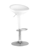 Стул барный Bomba (Бомба) белый. Фото №1