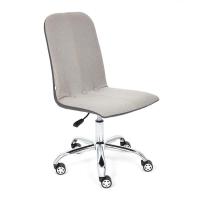 Кресло офисное Rio (Cерый/металлик экошерсть, кож/зам)