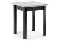 Стол Энлей 60 метрополитан грей / черный фото Стол Энлей 60 метрополитан грей / черный