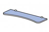 Полка навесная симметричная Силуэт