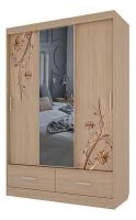 Виктория-1 Шкаф-купе (0.6)  Дуб сонома фото Виктория-1 Шкаф-купе (0.6)  Дуб сонома. Фото №1