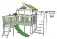 Комплекс игровой ДК10Б, бирюзовый, серый