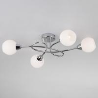 Потолочная люстра Eurosvet Whitney 30133/4 хром фото Потолочная люстра Eurosvet Whitney 30133/4 хром. Фото №1