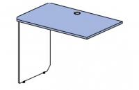 Стол приставной к тумбе Силуэт
