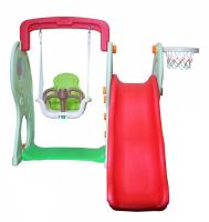 Комлекс игровой Лягушка ZK017-4, голубой, красный