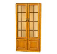 Шкаф Орион 4Сз (стеклянные полки, зеркало)