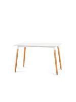 Стол Oslo 120*80, белый. Фото №1