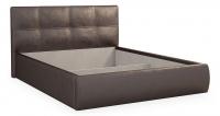 Куба Кровать 1.4 шоколад (экокожа) Куба Кровать 1.4 шоколад (экокожа)