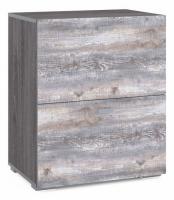 Тумба Urban НМ 011.87-02, Бетон Пайн темный, Ясень Анкор темный
