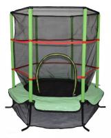Батут AL-140 1400 мм, зеленый, черный. Фото №1