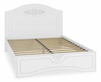 кровать 2000*1400 Ассоль АС-112К с ламелями и комплектом опор белое дерево кровать 2000*1400 Ассоль АС-112К с ламелями и комплектом опор белое дерево. Фото №1