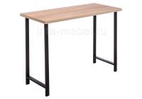 Стол Лофт сонома / черный матовый фото Стол Лофт сонома / черный матовый. Фото №1