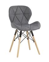 Стул Бон рогожка темно-серый. Фото №1