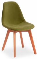 Стул Secret De Maison CINDY SOFT (mod. C1021F1)  / 1 шт. в упаковке вельвет/дерево , 53 х 45 х 81 см , зеленый (HLR 54)/натуральный фото Стул Secret De Maison CINDY SOFT (mod. C1021F1)  / 1 шт. в упаковке вельвет/дерево , 53 х 45 х 81 см , зеленый (HLR 54)/натуральный. Фото №1