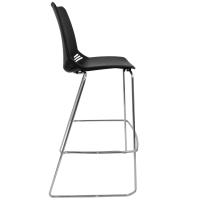 Стул Race (пруток) барный хром. Фото №1