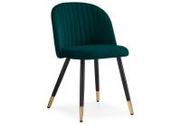 Стул Gabi green / black. Фото №1