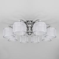 Потолочная люстра Eurosvet Fabiola 60109/8 хром фото Потолочная люстра Eurosvet Fabiola 60109/8 хром. Фото №1