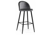 Барный стул Dodo 1 dark grey with edging / black Барный стул Dodo 1 dark grey with edging / black