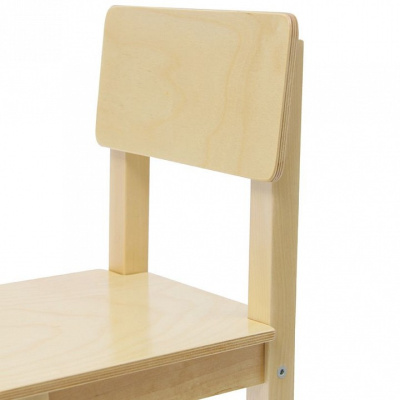 Стул Polini Kids Simple 105 S, коричневый. Фото