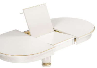 Стол деревянный Сайрус слоновая кость / золото фото Стол деревянный Сайрус слоновая кость / золото. Фото №4