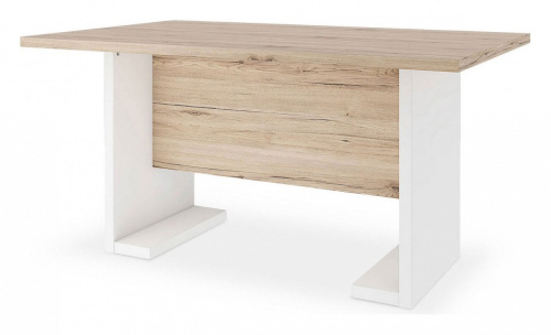 Венето СТЛ.266.07 Стол Дуб санремо/Белый. Фото №1