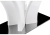 Стол стеклянный Horns 140 super white фото Стол стеклянный Horns 140 super white. Фото №8