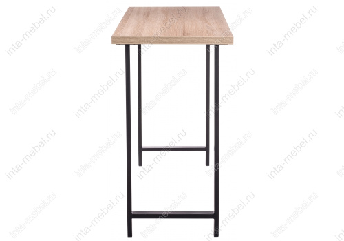 Стол Лофт сонома / черный матовый. Фото №5