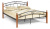Кровать AT-8077 Wood slat base дерево гевея/металл, 160*200 см (Queen bed), красный дуб/черный фото Кровать AT-8077 Wood slat base дерево гевея/металл, 160*200 см (Queen bed), красный дуб/черный. Фото №1