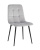 Стул Одди велюр светло-серый. Фото №1