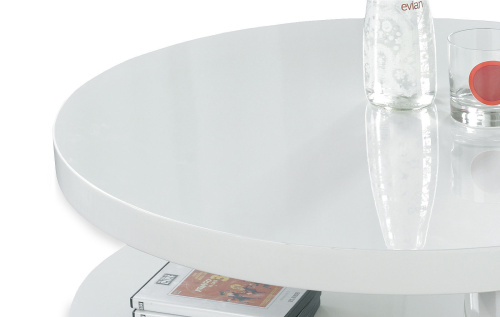 Стол журнальный DUPEN CT-042 белый. Фото №9