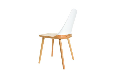 Стул DC-S123 белый/бук. Фото