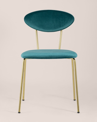 Стул Ники бирюзовый. Фото