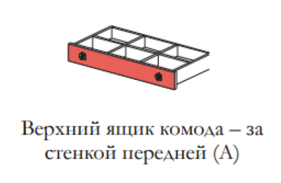 Стол с комодом и опорной тумбой Силуэт. Фото №4
