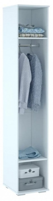 Шкаф платяной Тойс,белый. Фото №3