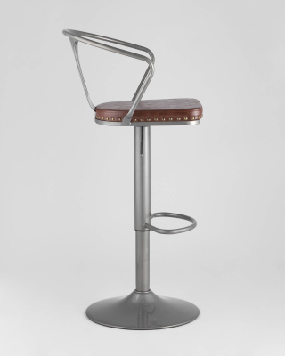 Стул барный TOLIX ARMS SOFT серебристый фото Стул барный TOLIX ARMS SOFT серебристый. Фото №4