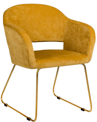 Кресло Oscar Жёлт/ЛинкЗолот фото Кресло Oscar Жёлт/ЛинкЗолот. Фото №2