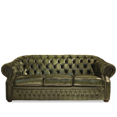 Диван-кровать B-128 (3-х местный) зеленый. Фото №3