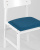 Стул ODEN WHITE синий 2 шт.. Фото №9