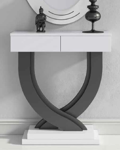 Консоль NORA 667 Blanco mate/Grafito. Фото №1