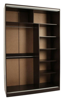 Гранд 1-600* (полки справа) венге. Фото