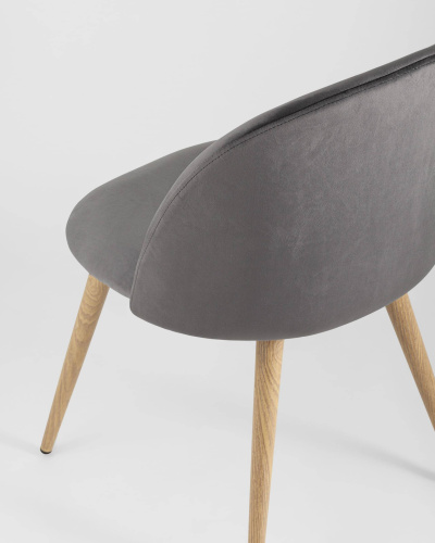 Стул Валенсия пэчворк черно-белый. Фото №8