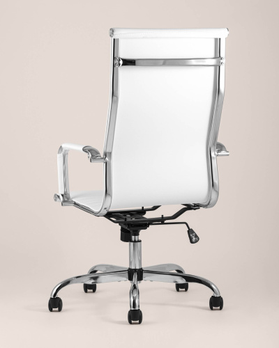 Кресло руководителя TopChairs City белое. Фото №5