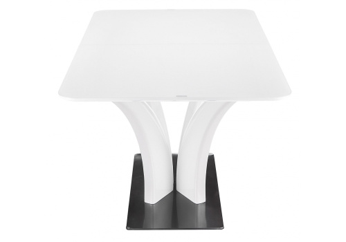 Стол стеклянный Horns 140 super white фото Стол стеклянный Horns 140 super white. Фото №4