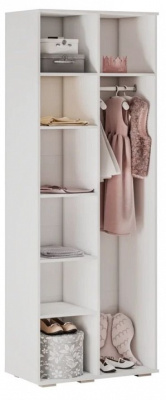 Шкаф платяной Трио,белый фото Шкаф платяной Трио,белый. Фото №3