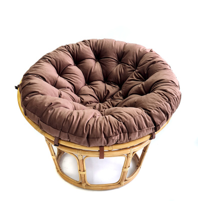 Кресло Папасан 23/01 с коричневой подушкой фото Кресло Папасан 23/01 с коричневой подушкой. Фото №5