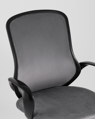 Компьютерное кресло Desert велюр серый. Фото №9