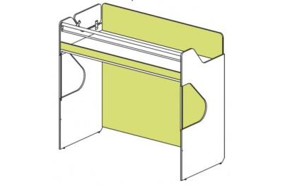 Блок для формирования верхнего яруса Силуэт. Фото