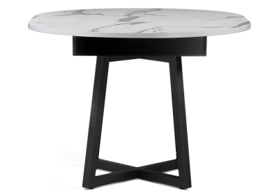 Стол деревянный Регна черный / белый фото Стол деревянный Регна черный / белый. Фото №4